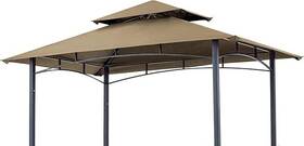 L-gg001 Scocanopy 726084626522 Replacement Canopy Grill Bbq Gazebo Roof Top Model Beige