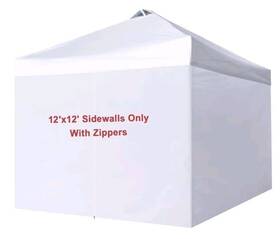 Top5 Scomanage Deal Canopy Sidewalls For 12x12 Pop Up Canopytent Frame Full Enclose White