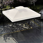 Sdm-7772 Smart Deals Market Gazebo Replacement Canopy Beige Tier 349361387772