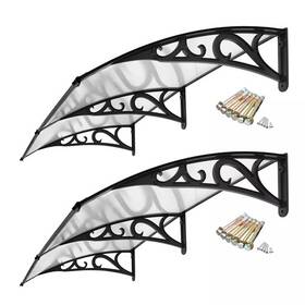 135485023 Segawe 2 40 Inch X80 Window Awning Door Sun Shade Canopy Uv Rain Snow Protection