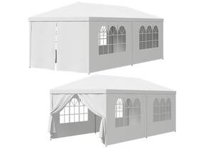 Segawe 766646419131 2pcs 10 X 20ft Gazebo Party Tent With 6 Side Walls Wedding Canopy Cater Yard