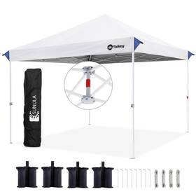 88-ug-gz55-us Sekey 10x10 Pop Up Canopy One-push Setup 99% Uv Shade Waterproof