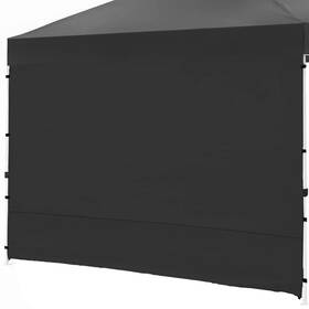 23s5y17r02 Senmortar Canopy Sunwall 10x10ft Pop Up Sidewall For Instant Tent Gazebos 1 Pack Only Dark