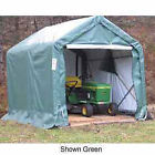 Sh080808hgy Rhino Peak Style Quick Shed Gray Lot Of