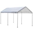 Sh4802 Shelterlogic Carport Canopy Outdoor Backyard Sun Shield Car Shelter Event
