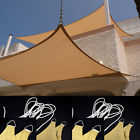 Sail-shade-24x24-sand Shade Sun Garden Rectangle X24 Deluxe Sail Gazebo 24 Patio Sand Square