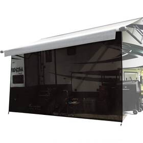 Ids09155bk Shadeidea Rv Awning Sun Shade Screen - 9ft X 15ft 5ftft Fit For 16ft Bla