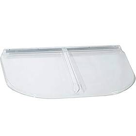 5338umb Shape Products 53 Inch W X 38 D 2-1/2 H Premium Heavy-arched Flat Window Well Cover