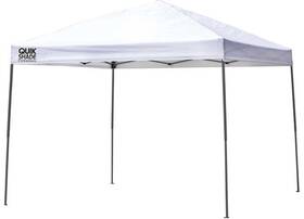 167512ds Shelterlogic Quik Shade Ex100 Straight Leg Pop-up Canopy 10ftx10ft White