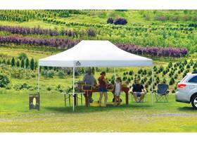 167576ds Shelterlogic Quik Shade C150 Straight Leg Pop-up Canopy 10ft X 15ft White