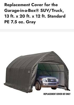 90530 Shelterlogic 13x20x12 Replacement Cover Pn