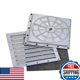 Shelterlogic B00hf4cqhe Autovent Automatic Shelter Vent Kit White 11300