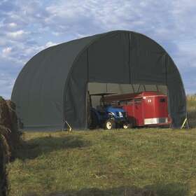 Pebada0204f02409514 Shelterlogic Sheltertech Garage- Green 95ftlx24ftwx14fth