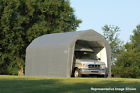 97253 Shelterlogic Shelter Style Garage 12 Barn 28 9 Model Grey