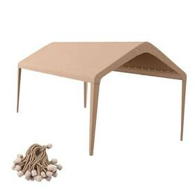 800d Shengdi 705353873140 Canopy Replacement Cover Carport Oxford 10x20 Beige