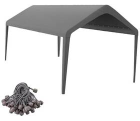 800d Shengdi 750961461784 Canopy Replacement Cover Carport Oxford 12x20 Gray