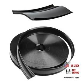 Shenzhen Jinchengxin Technology Co. Ltd. H-rv001 1 Inch Rv Trim Molding Insert Heavy Duty Weather Stripping Exterior 100 Ft Black