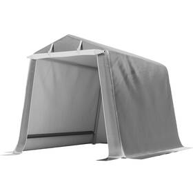 Shintenchi 810178061594 6x6 Ft Motorcycle Carport Portable Storage Shed With Roll-up Zipper Door Heav