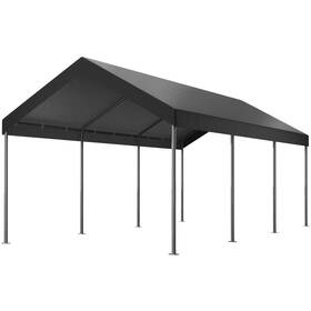 Shintenchi Carport10 10x20ft Heavy Duty Carport With Uv&wind Resistant Canopy Portable