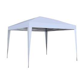 Yh-y-ob-gz032wh Siavonce Pop-up Tents H 98 Inch X W 118 D Adjustable Height Collapsible