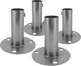 Ufab-83 Simond Store Canopy Footpad Fitting 6 Pc 1-3/8 Inch Diameter High And Low Peak Connectors