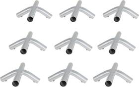 Ufab-89 Simond Store 4 Way Canopy Fitting 3 Pc 1-3/8 Inch - Outdoor Canopies Party Tents 9 Pcs