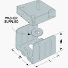 G185 Simpson Strong Tie 10 Pack 4 X 6 Post Base Z-max 707392274100