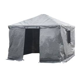 Sojag 772830166361 Universal Winter Cover For Gazebos Gazebo Accessories Gray 10ft X