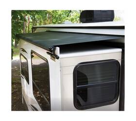 V000168328 Solera 5000 Series Slide Topper Awning - Black 10ft 1 Inch Fabric