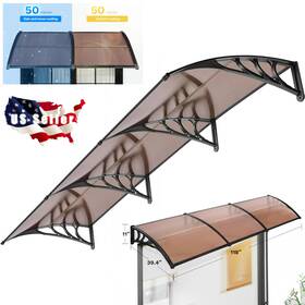 Vh1347 Specstar Techo Toldos 40x120 Pulgadas Para Puertas Y Ventanas Exterior De Casa Afuera Uv