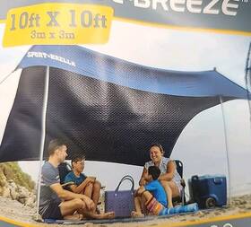 14053 Sport-brella 097406120531 New Sol-breeze Shelter 10 X Ft. #