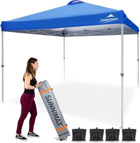 Store 705353777462 Canopy Tent 10x10 Pop Up Tents For Parties Portable Folding Tailgate