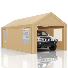 C-0034101 Store 10x20ft Outdoor Heavy Duty Carport Canopy Garage Car Shelter Portable Party Tent