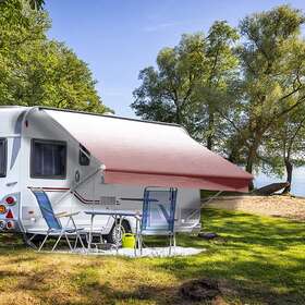 Suncode 754605981652 Rv Awning Fabric Replacement Waterpoof Universal Outdoors Canopy For