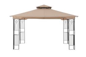 Sunjoy 841057182543 Tan Gazebo Canopy For 10 X 12 Regency Ii Patio Easily Update Your