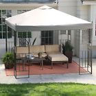 Sunjoy Gazebo Canopy Tent 10 X Ft Backyard Steel Frame Party Outdoor Shade New 715007617266