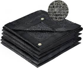 Sunny Guard 313025341318 70% Shade Cloth 6x8ft Mesh Tarp With Grommets For Garde