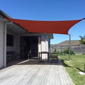 Sgss2c0r117-02 Sunny Guard Sun Shade Sail 14ft X 18ft Rectangle Terra Uv Block Sunshade For Ba
