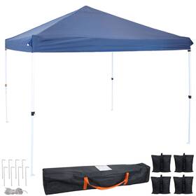 Wuy-922-080 Sunnydaze Decor Standard Pop-up Canopy With Sandbags - 12 Ft X Blue By