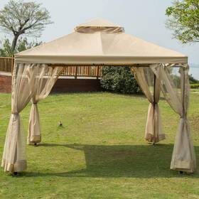 Sunnyglade 614591706496 10ft X10ft Gazebo Canopy Soft Top Outdoor Patio Tent Garden For Y
