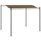 312216 Sunshade Awning 118.1inchx98.4inch Taupe 180 G M
