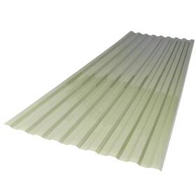 Suntuf 445002318365 26 Inch X 6ft Misty Green Polycarbonate Roof Panel Durable For Decks Patios Carport