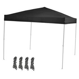 W129303jbt0014 Sushiyi Gear 10 Canopy Replacement Top Cover Pop Up Tent For Straight Black