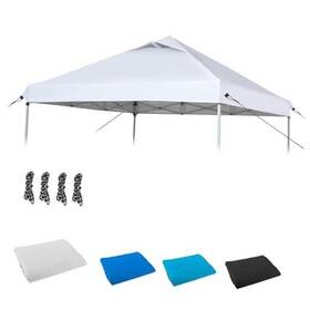 W352101jbt0028 Sushiyi Gear 10x10 Canopy Replacement Cover Pop Up Tent With Air Vent For Straight White