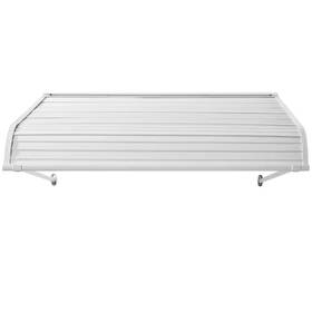 Svopes 445015069018 48 X 42 Inch Aluminum Awning Sturdy Lightweight Cover Shields Entrances Window