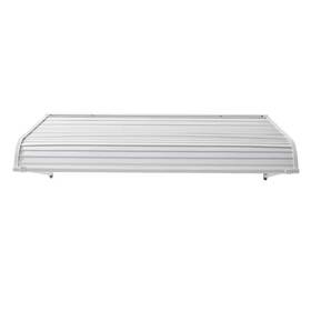 Svopes 744759532077 Aluminum Awning 60 X 42 Inch Sturdy Window And Door Canopy Lightweight Durab