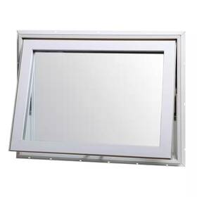 Tafco Windows 445036046067 Awning Window Vinyl Venting 32 X 24 Inch Top Hinge Bathroom House Vent Fresh Air