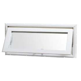 Tafco Windows 752494003134 Top Hinge Awning Vinyl Window White Insulated Glass 32 In X 14