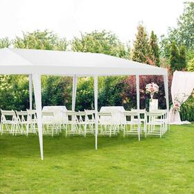 3934tent Tangkula 10 X 30 Feet Outdoor Canopy Tent Wedding Party With 16 Stakes And 8 Wind