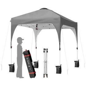 Tangkula 798470481114 6.6 X Ft Outdoor Pop-up Canopy Tent Height Adjustable Commercial Instant